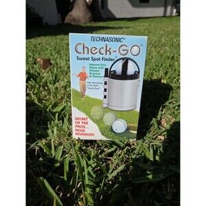 RARE! NIB Technasonic Check-Go Golf Ball Sweet Spot Finder Original B12